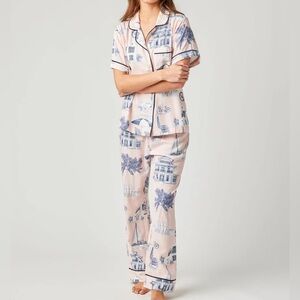 Katie Kime Florida Print Pajama Set
